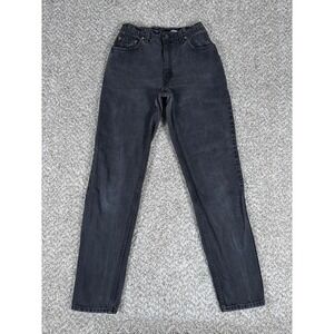 Levis 550 Jeans Womens 8 Black Relaxed Fit Tapered Leg Vintage USA